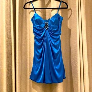 Morgan & Co. Royal Blue, Sapphire & Cobalt Dress